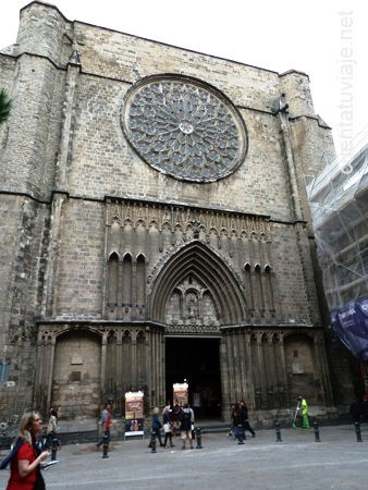Iglesia Santa María de Pi, Barcelona.